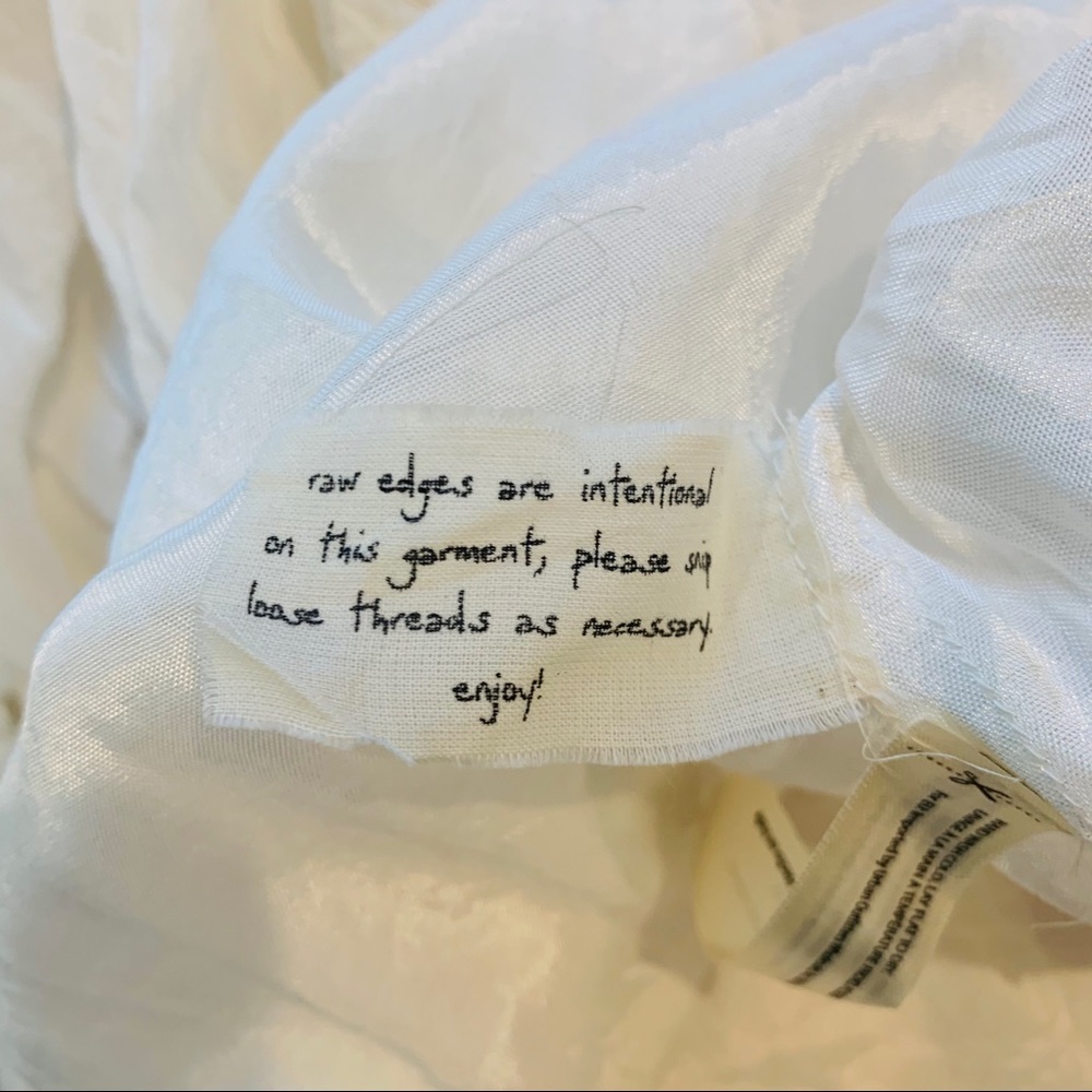 Free People NWT Ivory Verona Lace Cut Out Dress - Picture 9 of 14